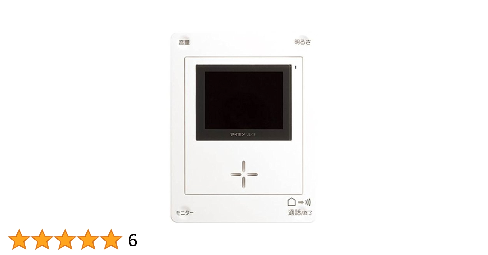 アイホン ROCO モニター付中継子機JQ-1F /JQ-DAカメラ付玄関子機